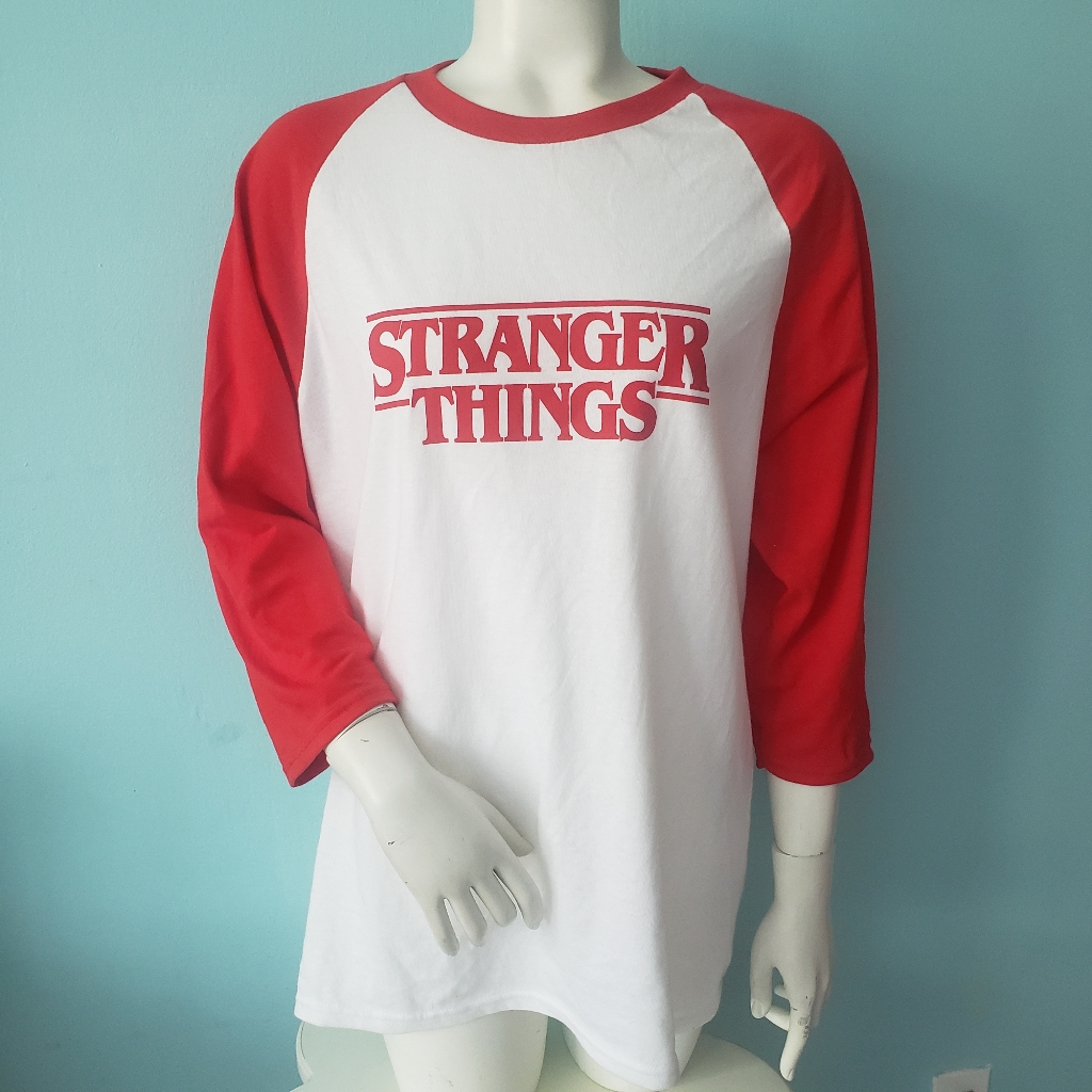 Exclusive Nyc Stranger Things Netflix Staff Baseball Style Tee Shirt M Promo